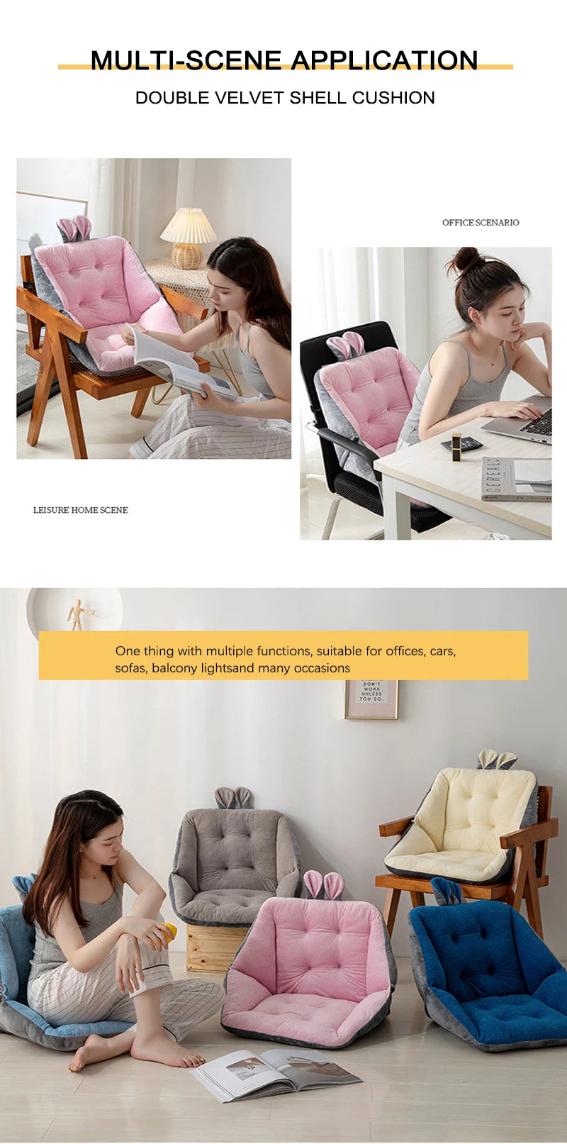Coccyx And Sciatica Pain Relief Cushion Seat