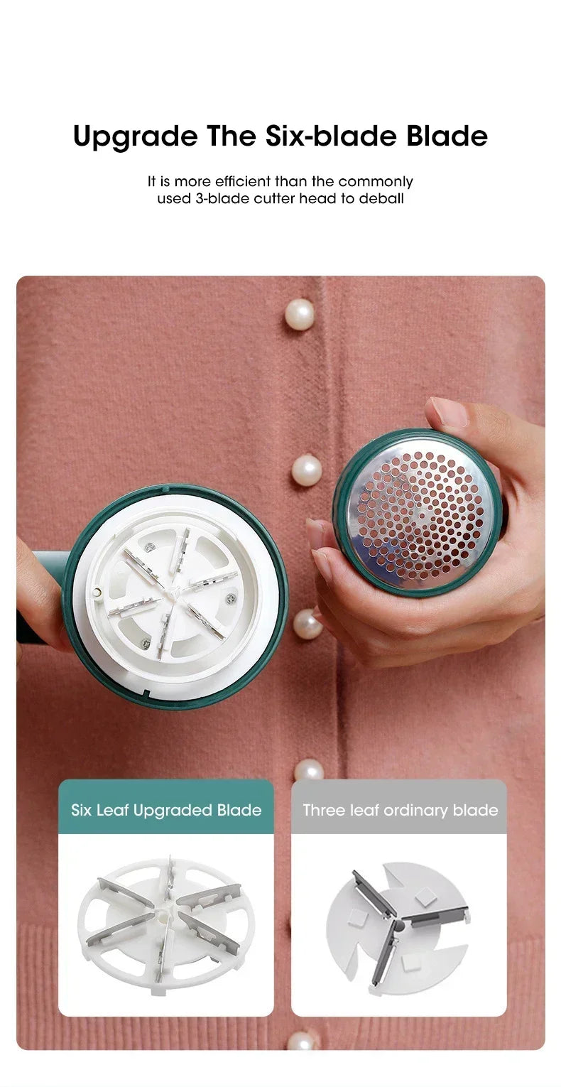 Cordless Rechargeable Electric Lint & Pilling Remover