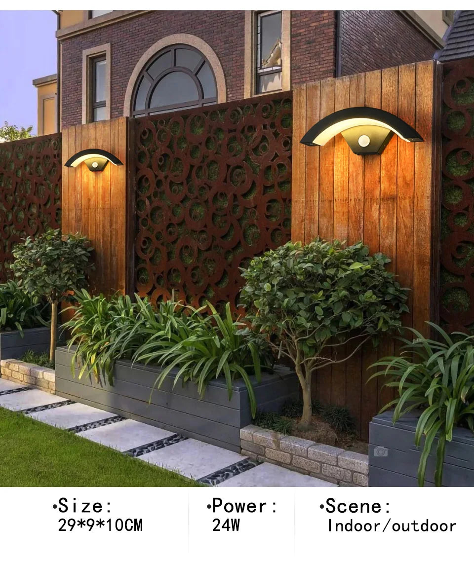Motion Sensor Outdoor Wall Light