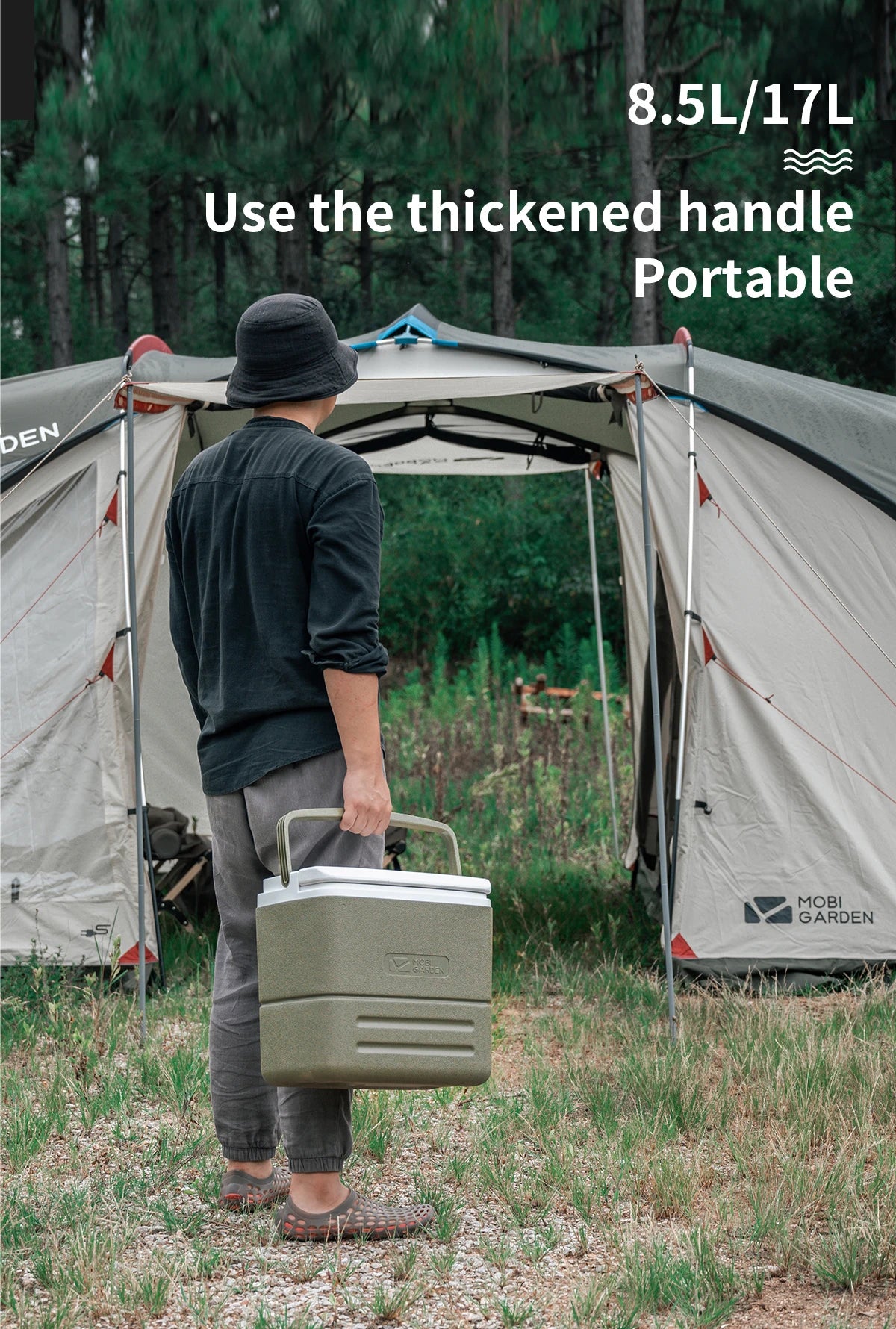 🧊 Camping Cooler Box – Heavy-Duty Portable Ice Chest for Outdoor Adventures