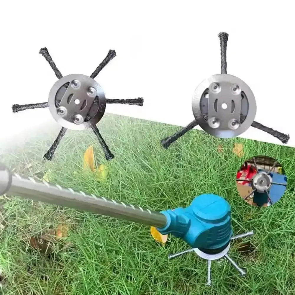 universal brush cutter head made of steel wire for brush cutters