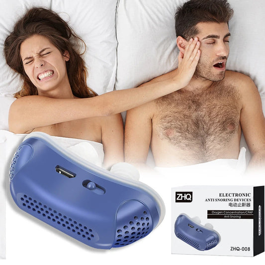 Micro CPAP Sleep Apnea Machine For Travel & Anti Snoring - CPAP Alternative