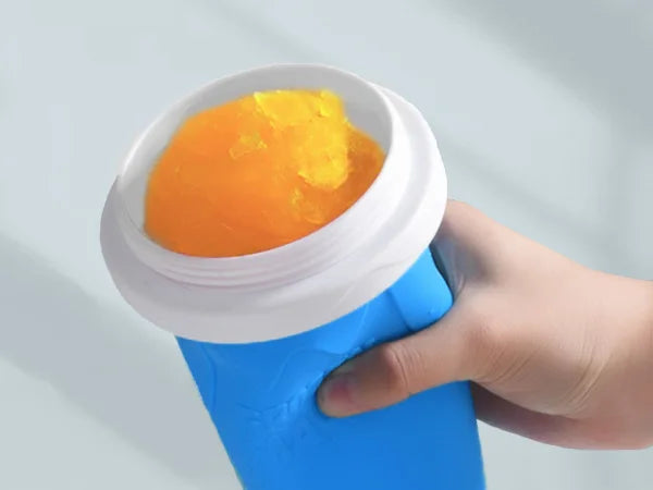 🍧 Quick-Freeze Slushy Maker Cup – 350ml DIY Smoothie & Milkshake Squeeze Cup | BPA-Free Silicone | Fun Summer Gift for Kids & Teens 🇨🇦
