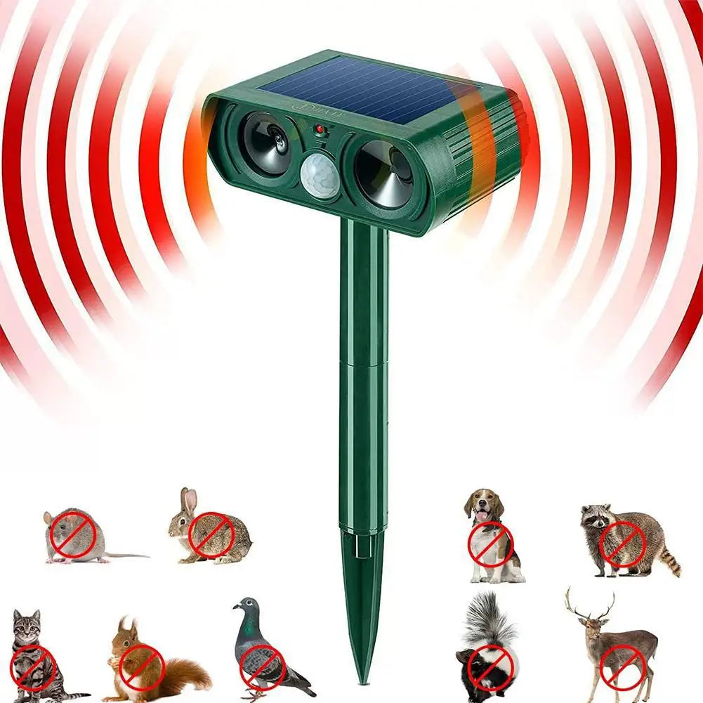Infrared Solar Powered Animal Pest Repeller