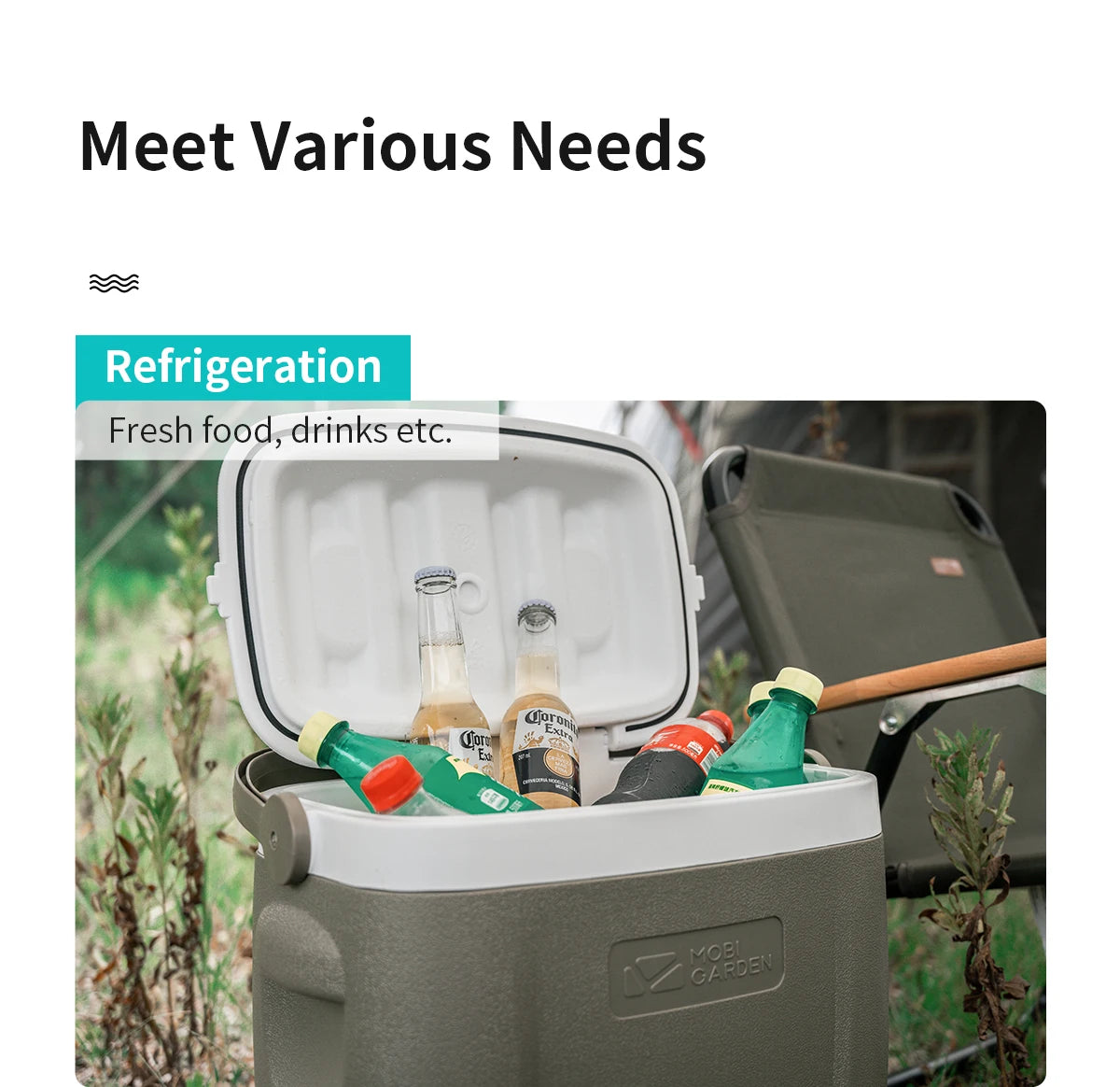 🧊 Camping Cooler Box – Heavy-Duty Portable Ice Chest for Outdoor Adventures
