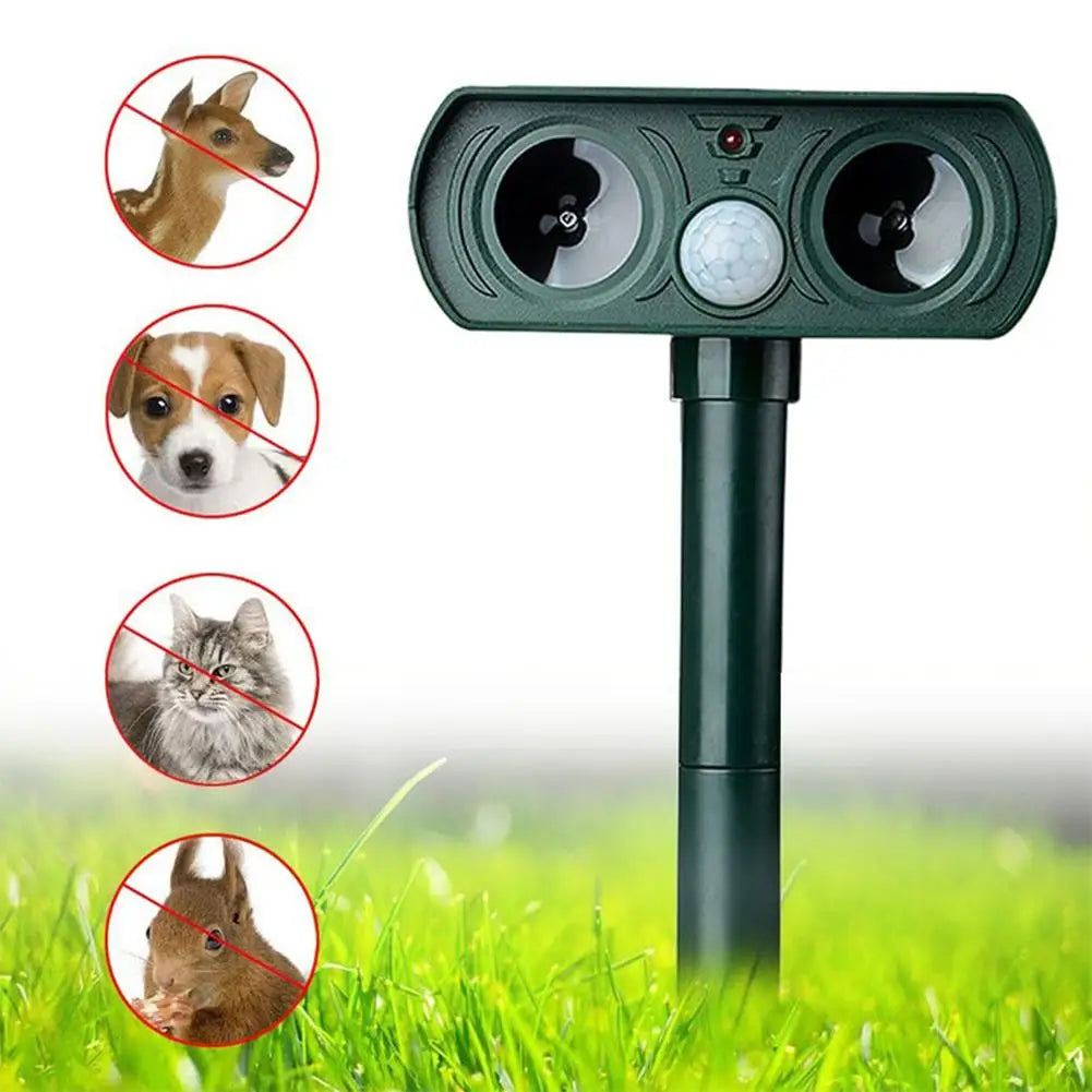 Infrared Solar Powered Animal Pest Repeller