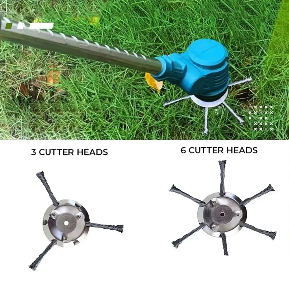universal brush cutter head made of steel wire for brush cutters