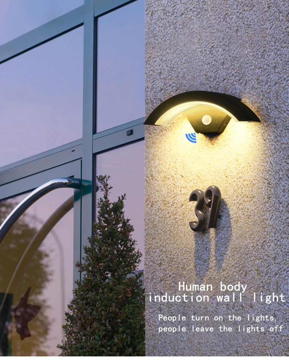 Motion Sensor Outdoor Wall Light