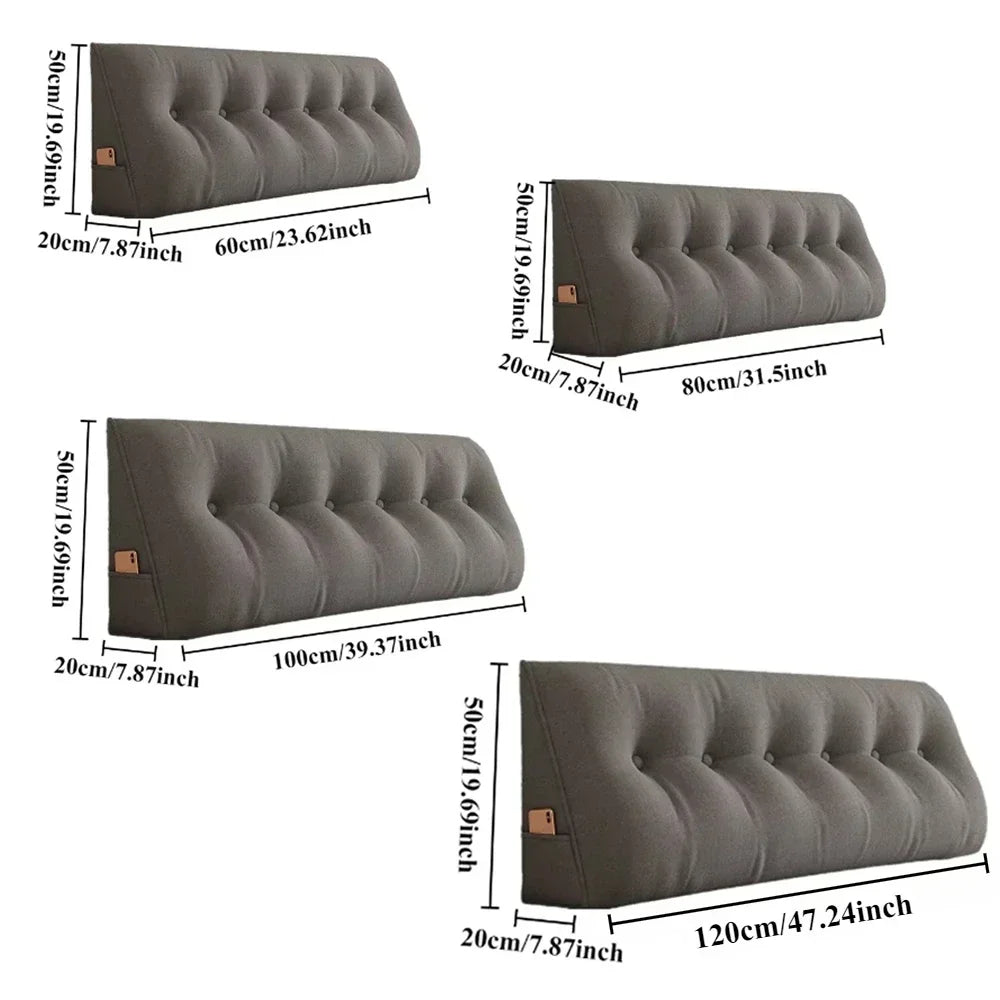 Luxury Chic Wedge Pillow