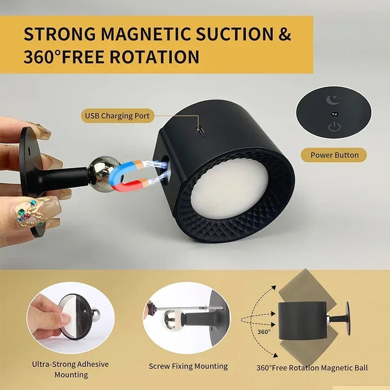 Modern Wireless 360° LED Lamp