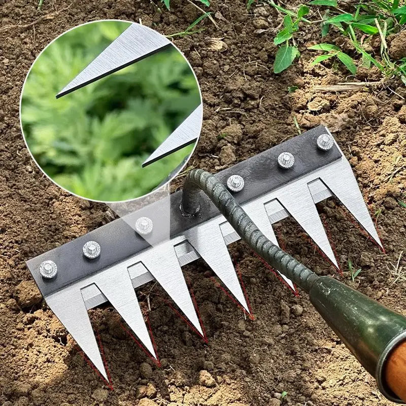 Weeding rake