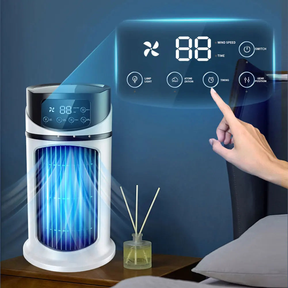 Portable Air Conditioner Stand Up Room Cooler Indoor AC Unit (Windowless)
