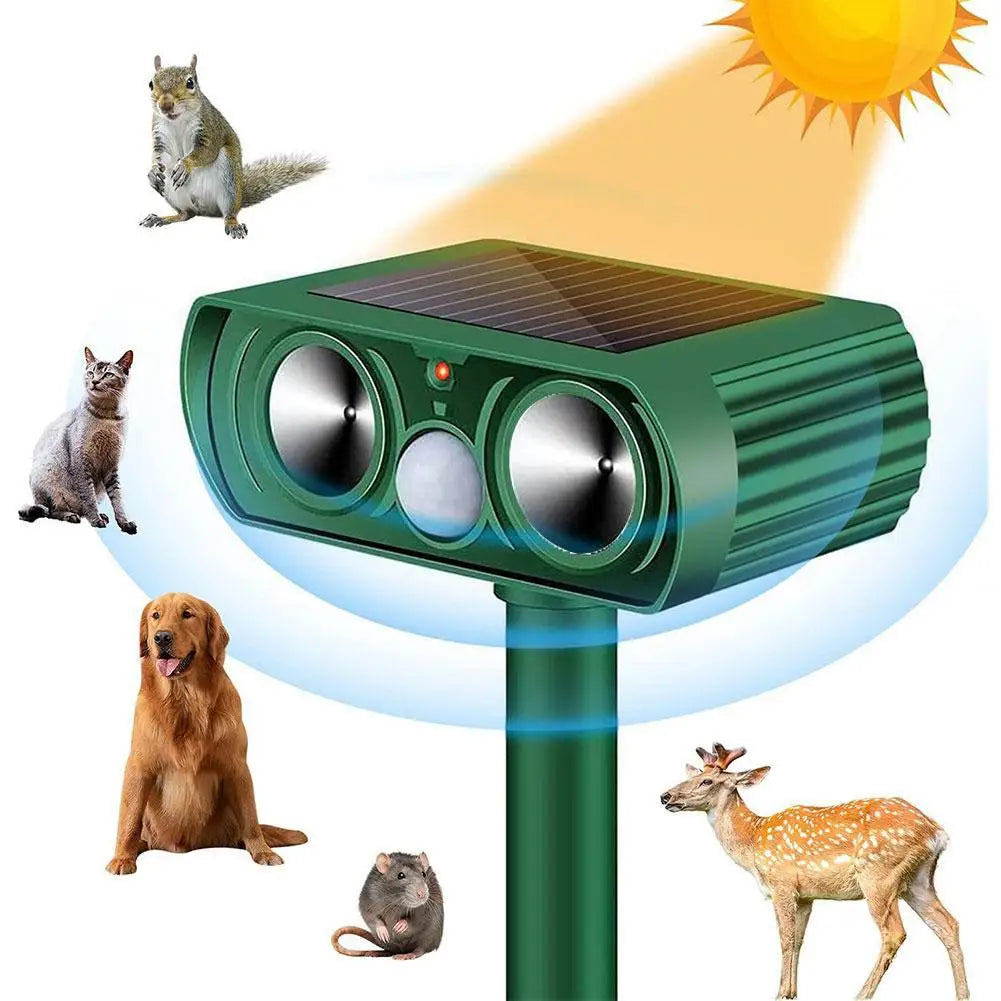Infrared Solar Powered Animal Pest Repeller