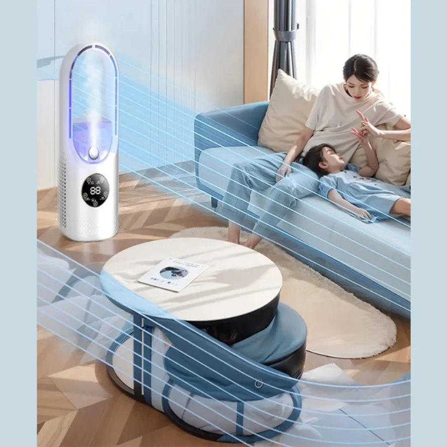 Blade-Free Silent Portable Air Conditioner