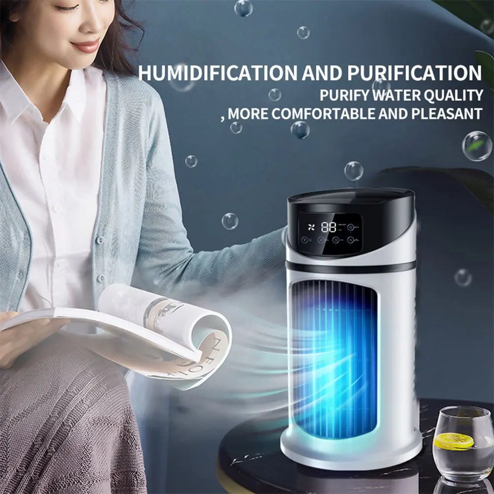 Portable Air Conditioner Stand Up Room Cooler Indoor AC Unit (Windowless)