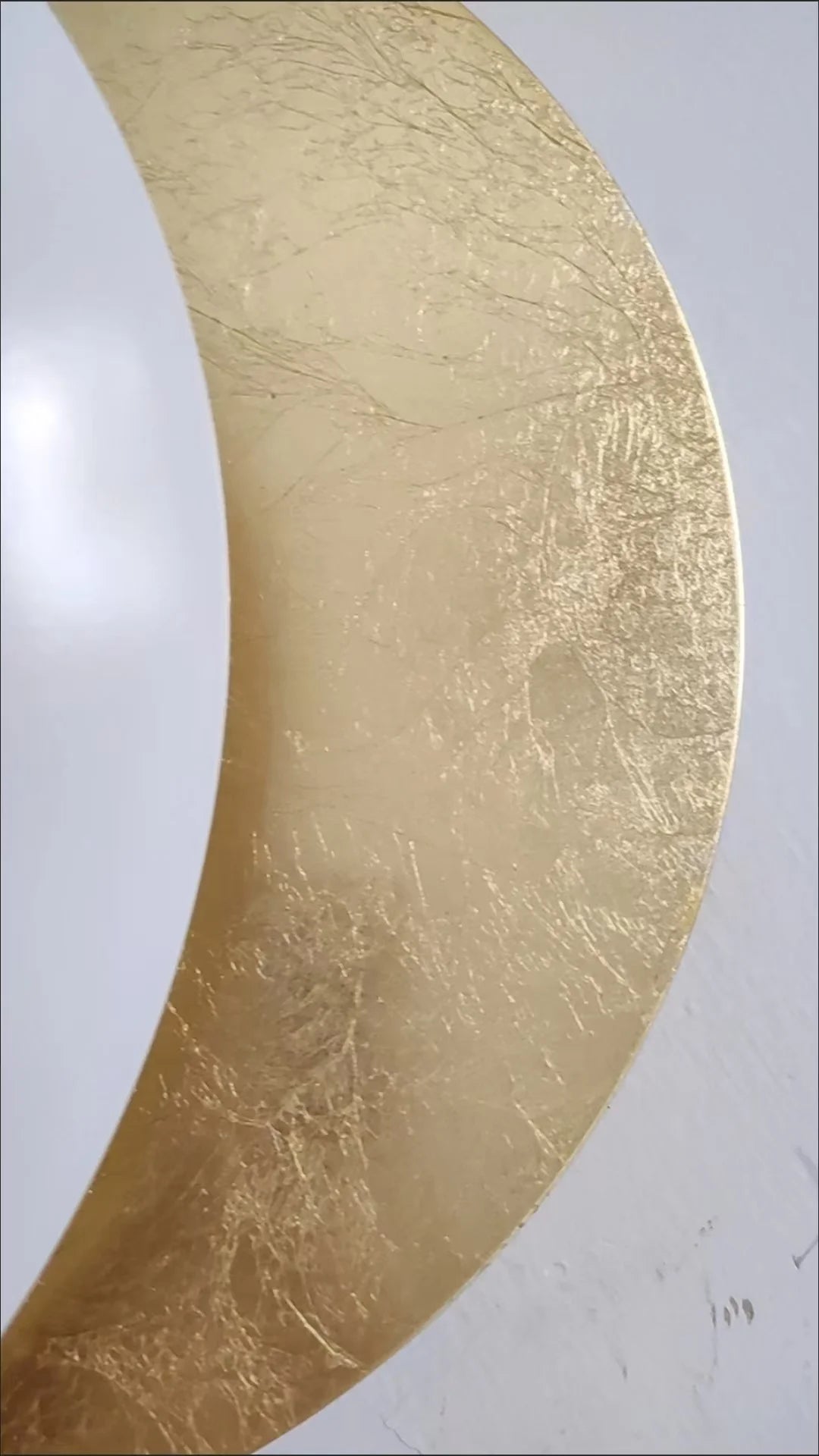 Wall Sconce - Modern Scandinavian Art in the shape of an eclipse