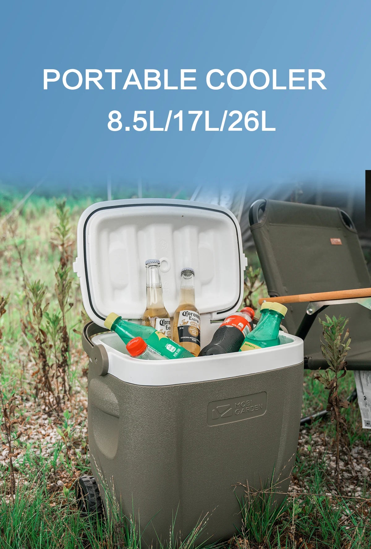 🧊 Camping Cooler Box – Heavy-Duty Portable Ice Chest for Outdoor Adventures