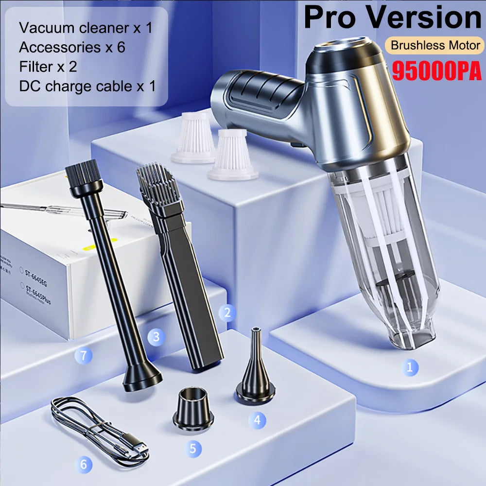 Ultimate Cordless Car Vacuum Cleaner - Strong Suction