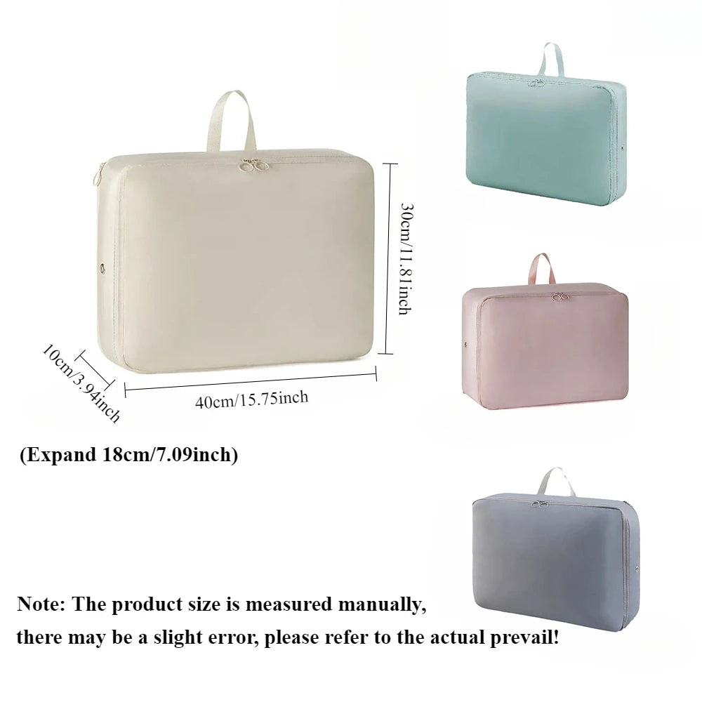 Compression storage bag
