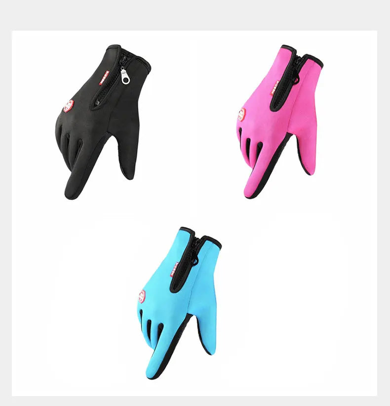 Thermal Gloves Warming Cycling Bike Ski Gloves for Men and Women