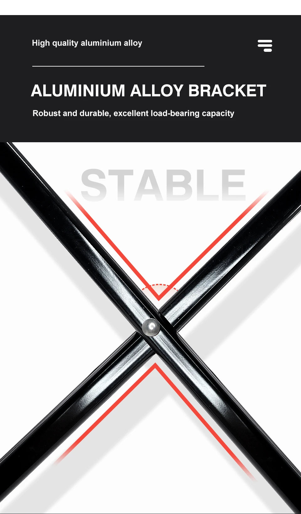 Ultralight Portable Camping Table – Foldable Aluminum Picnic Desk | 40x45x56 cm | Lightweight (1.3kg), Compact Carry Bag | For BBQ, Hiking, Outdoor Travel