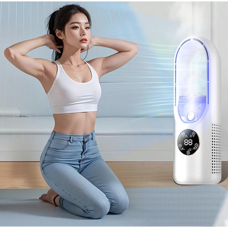 Blade-Free Silent Portable Air Conditioner