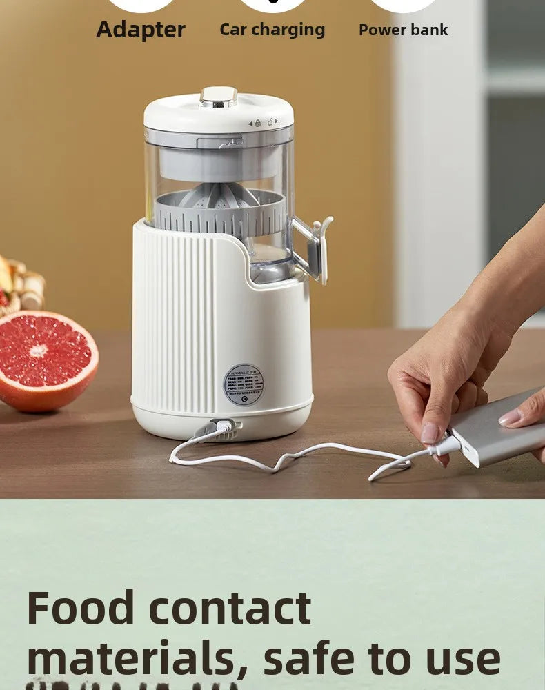 Extra-Large Orange Juicer – Whole Fruit Juice Extractor with Pulp Separation | Stainless Steel Vegetable Juicer for Home & Tea Shop