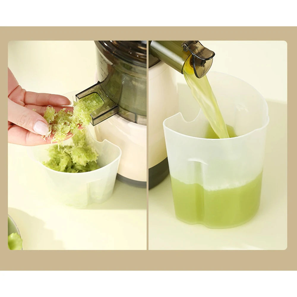 Slow Juicer Machine – Large Caliber Fruit & Vegetable Juice Extractor with Pulp Separator | Electric Juicer with Filter & Brush