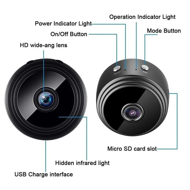 Mini Wireless Surveillance Camera