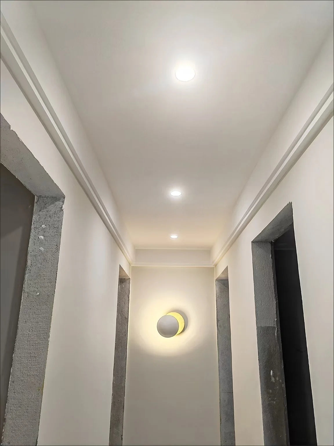 Wall Sconce - Modern Scandinavian Art in the shape of an eclipse