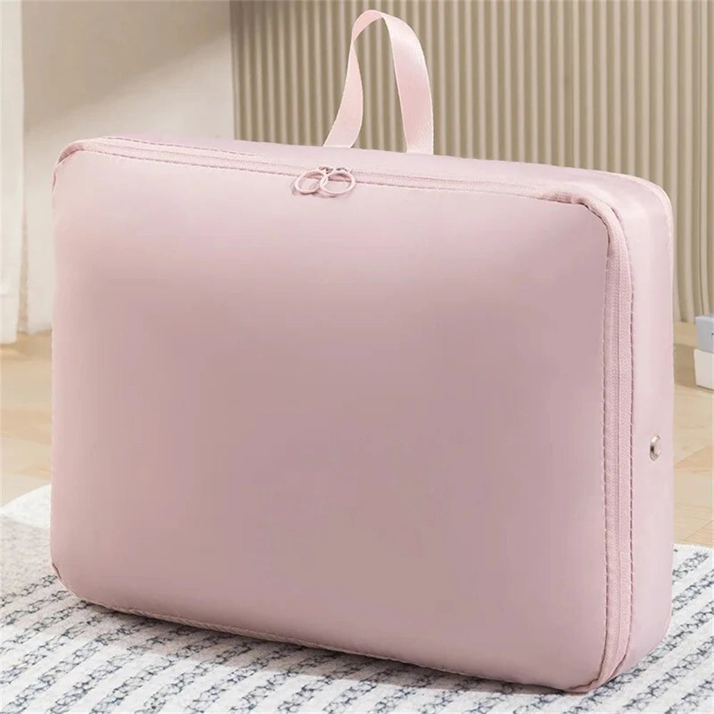 Compression storage bag