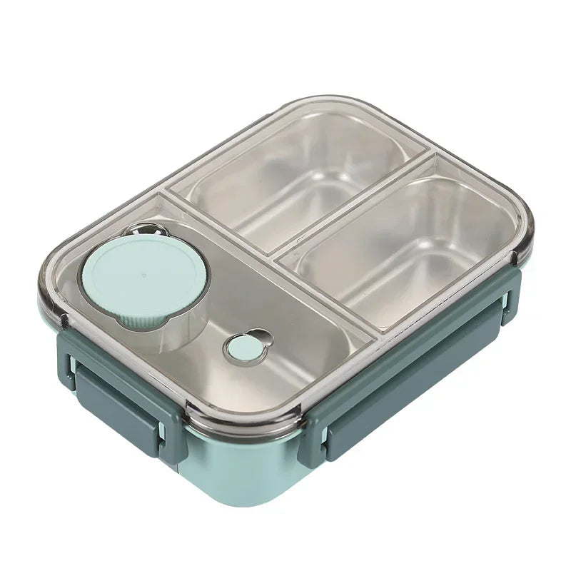 🍱  Bento Lunch Box –  Stainless Steel Leakproof & Compact with Tableware | 850ml