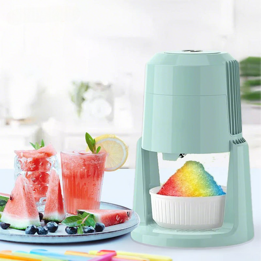 Electric Ice Shaver Machine – 2-Speed Adjustable Ice Crusher | Low Noise, High Output (3kg/min) | Household Ice Maker